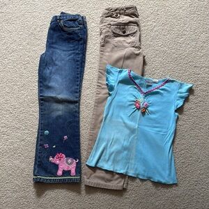 Talbots pants and T-shirt size 7